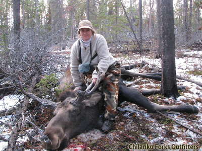 Pat Vaughn, moose, 2010