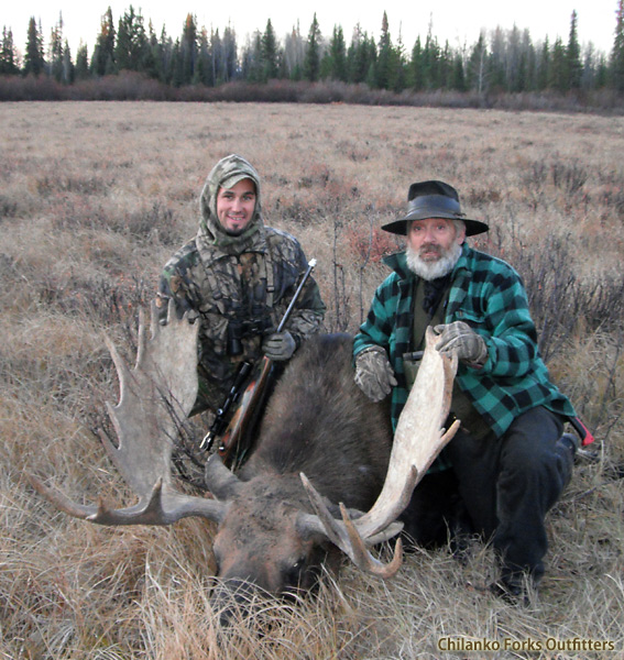 Pat Vaughn, moose, 2010