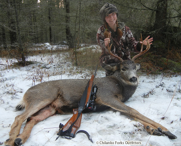 Allison Tew First Buck 2011