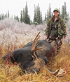 Gillian Tew, first moose, 2012